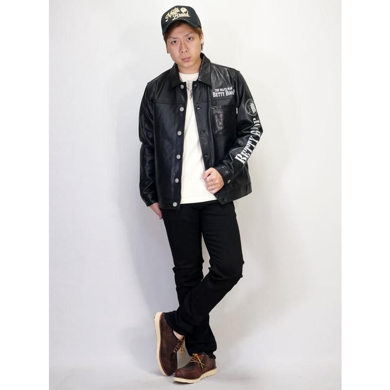 値下げ】ブレイブマン ベティブープコラボ ロッカーズ ラムレザー