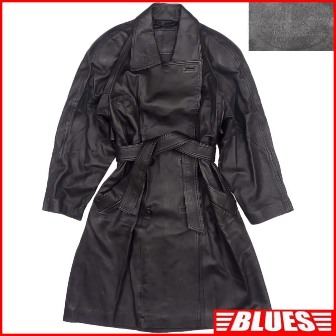 トルコ製 レザートレンチコート 本革 コスモペレ メンズ ロングコート  