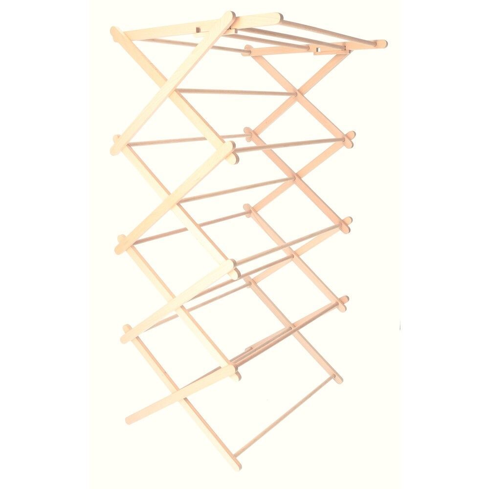 ナチュラル BIERTA クロスドライヤー ビエルタ クロス ドライヤー BIERTA 物干しスタンド 室内 タオルハンガー 洗濯ハンガー 洗濯物干し クロスドライヤー タオル干し 物干し台 ハンガーラック ランドリー 収納 木製 部屋用 折りたたみ