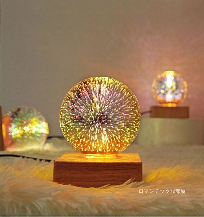 3D花火ライト 花火電球