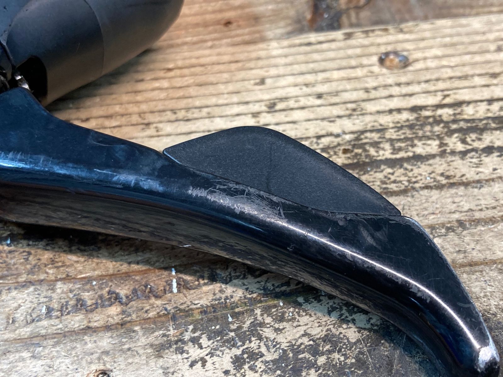 IL558 シマノ SHIMANO 105 ST-5800 STIレバー 2x11S 左固定部にクラックの為ジャンク