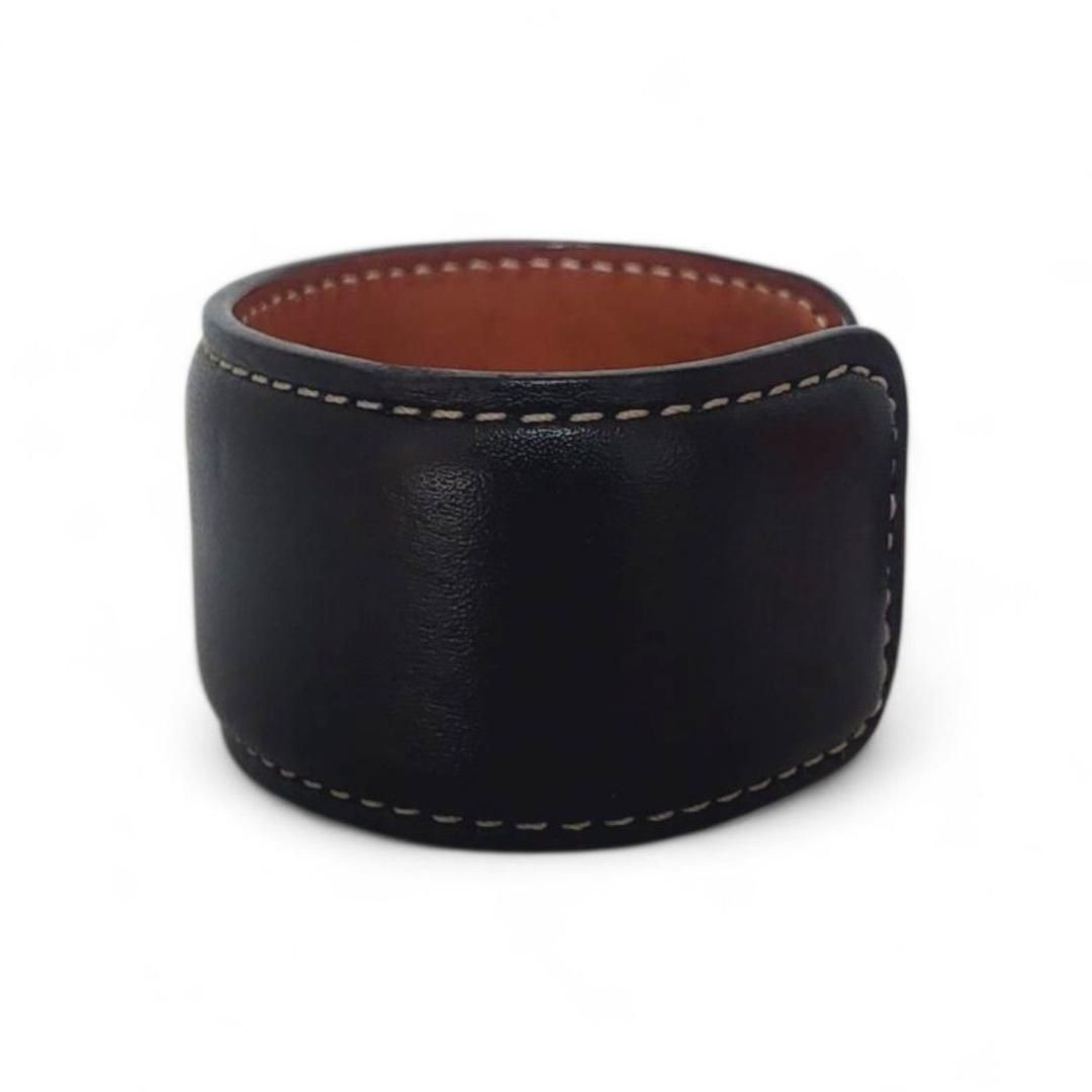 美品 COACH コーチ バングル レザー ブレスレット アクセサリー 