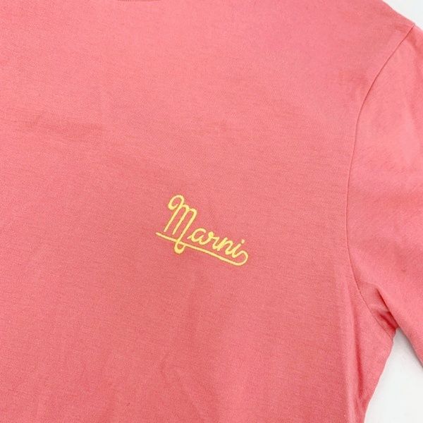 MARNI マルニ Tシャツ カットソー 半袖 THJE0211X0 美品 ロゴ