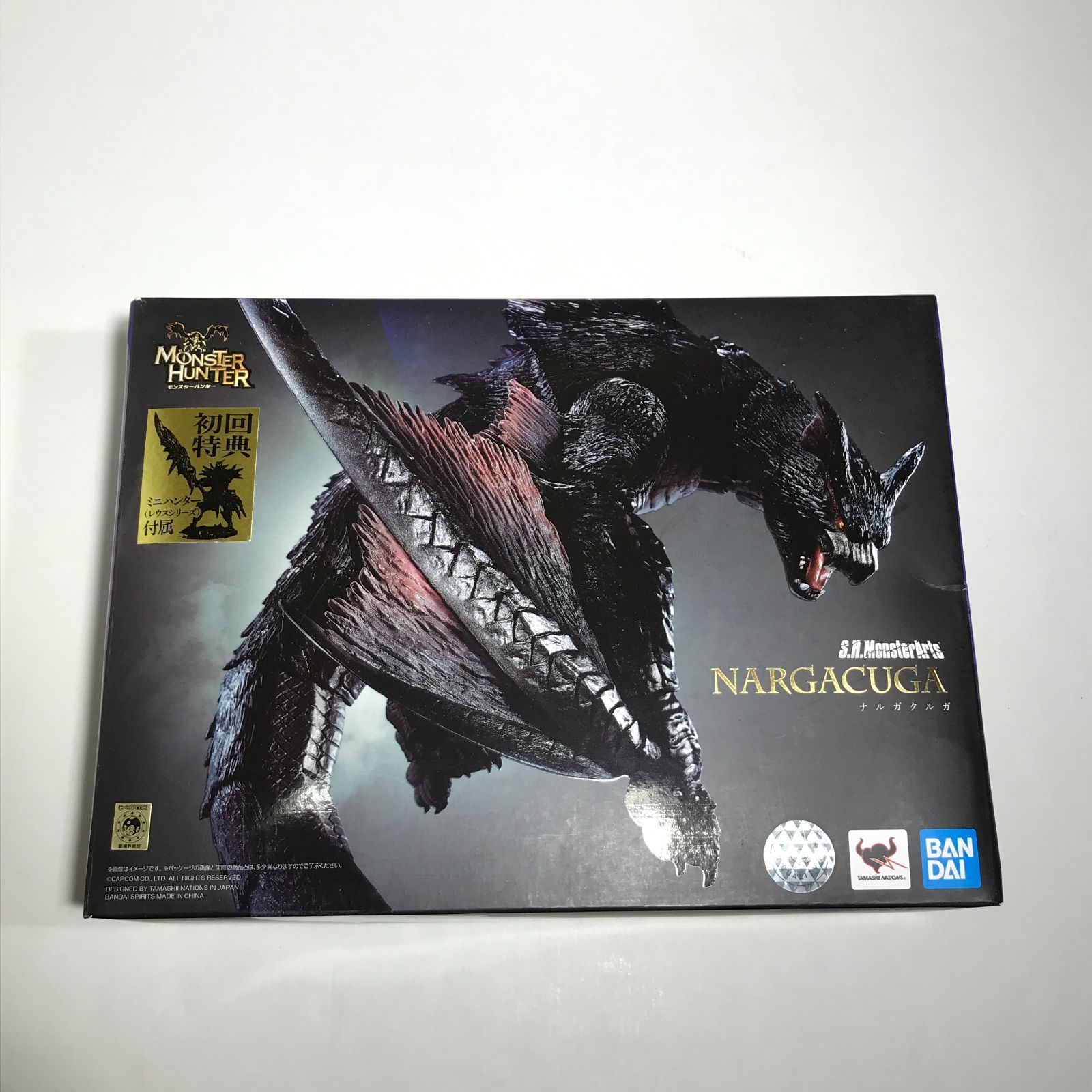 SHモンスターアーツ ナルガクルガ 【MHWI】 圧倒的造形！塗装済み可動