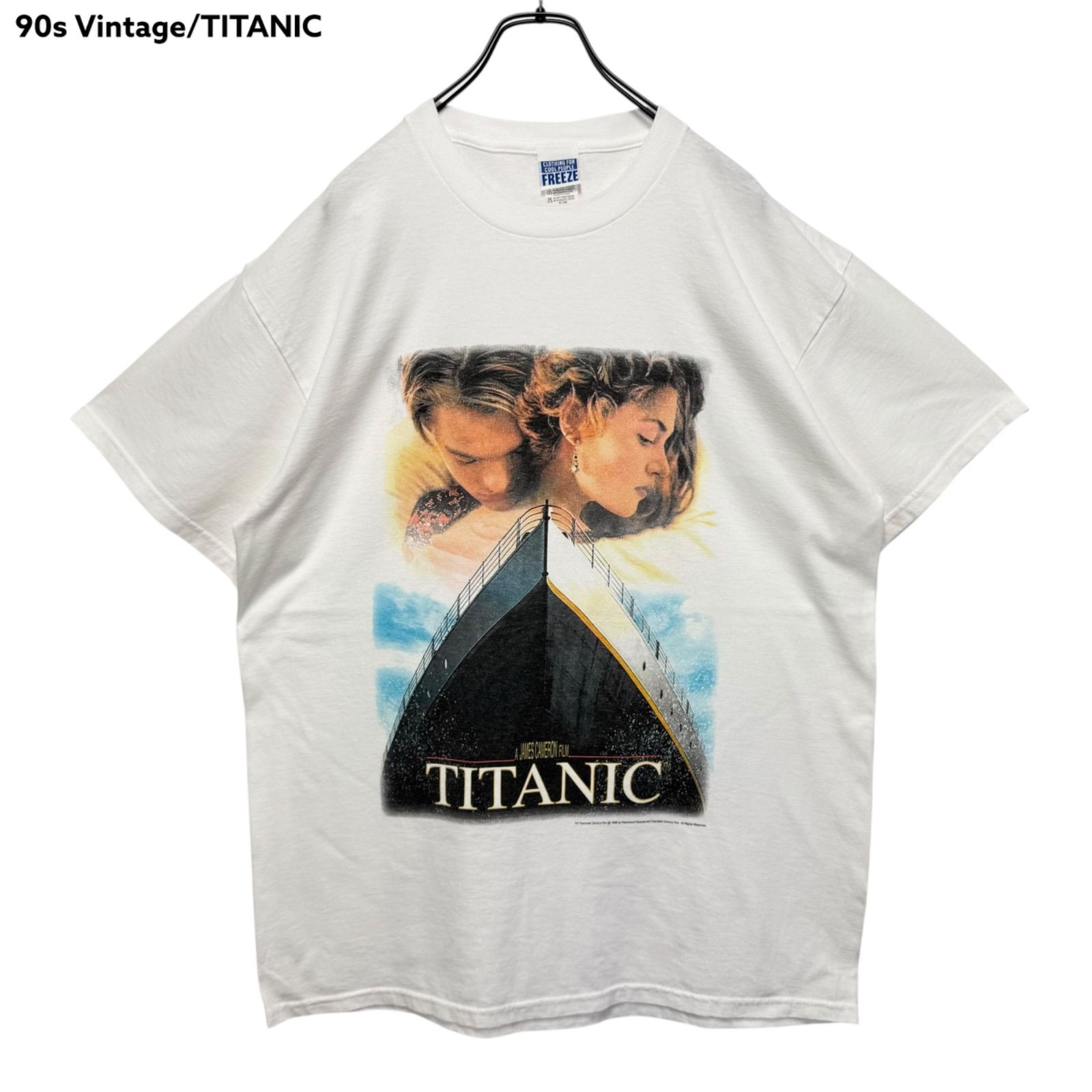 タイタニック ヴィンテージ ムービーT 90s 90s vintage TITANIC Print