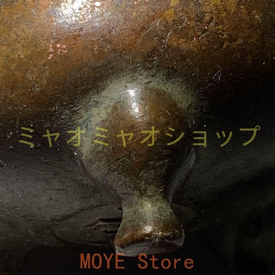 銅器 香炉 双龍耳蓮華香炉 三足鼎 仏堂挿香香炉 双龍炉 装飾品 工芸品 置物 銅器 香炉 双龍耳蓮華香炉 三足鼎 仏堂挿香香炉 双龍