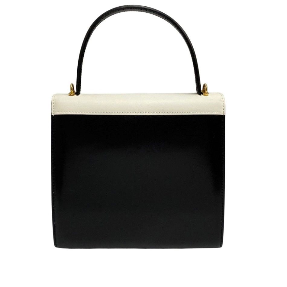 極 美品 袋付 CELINE セリーヌ サークルロゴ 金具 カーフ レザー