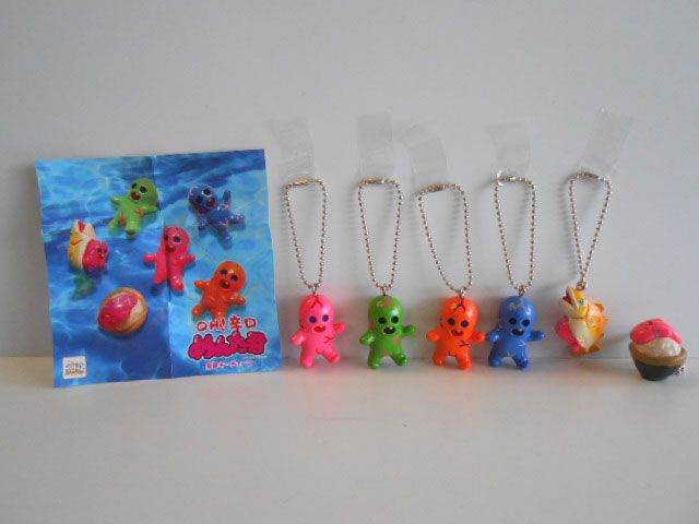 ♯Jui19MTOH!辛口めんた君魚卵キーチェーン全6種
