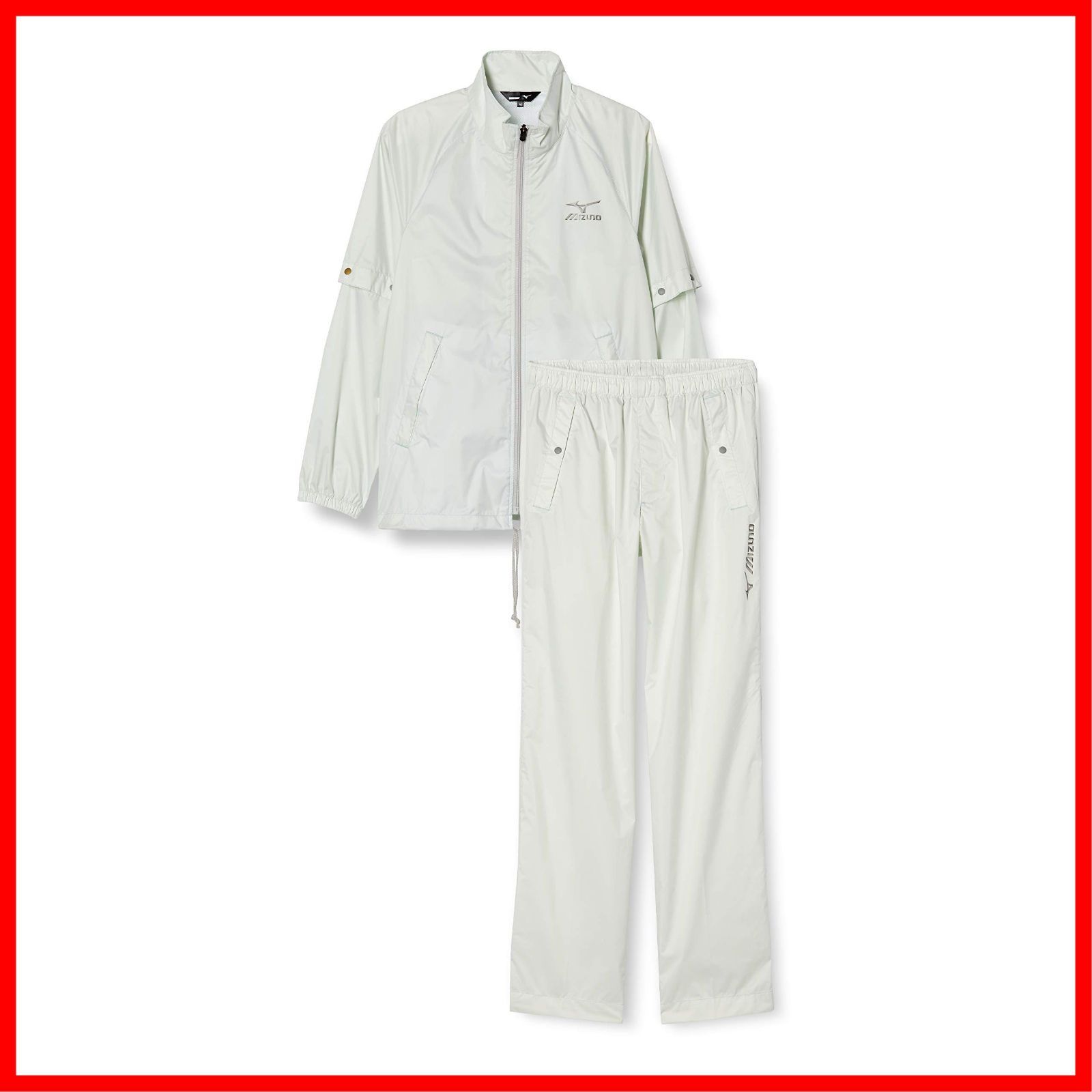 特価商品】GOLF レインスーツ ゴルフ)MIZUNO 上下セット 52MG6A01  