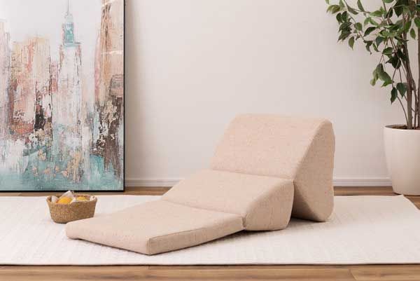 座椅子 W46×D69-90×H37-45×SH5cm