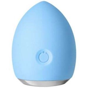 「日本ポステック」 SHENZHEN LEVETOP TEC たまご型温熱目元ケア美顔器 EYE WARMER EGG ブルーベリーブルー DZ04ABB 「化粧品」