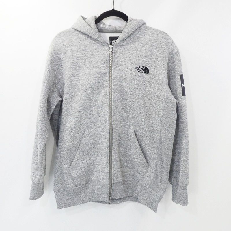 姫路東店】 中古 THE NORTH FACE | ザ・ノースフェイス パーカー SQUARE LOGO FULLZIP NT61836 グレー  【100】 - メルカリ