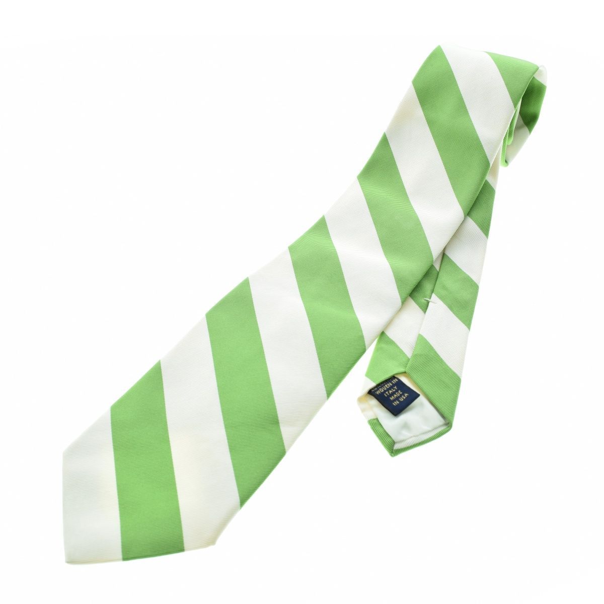 【美品】米国製 BROOKS BROTHERS ストライプ レジメンタル MADE IN USA製 BROOKS BROTHERS 346 レジメンタル柄ストライプ