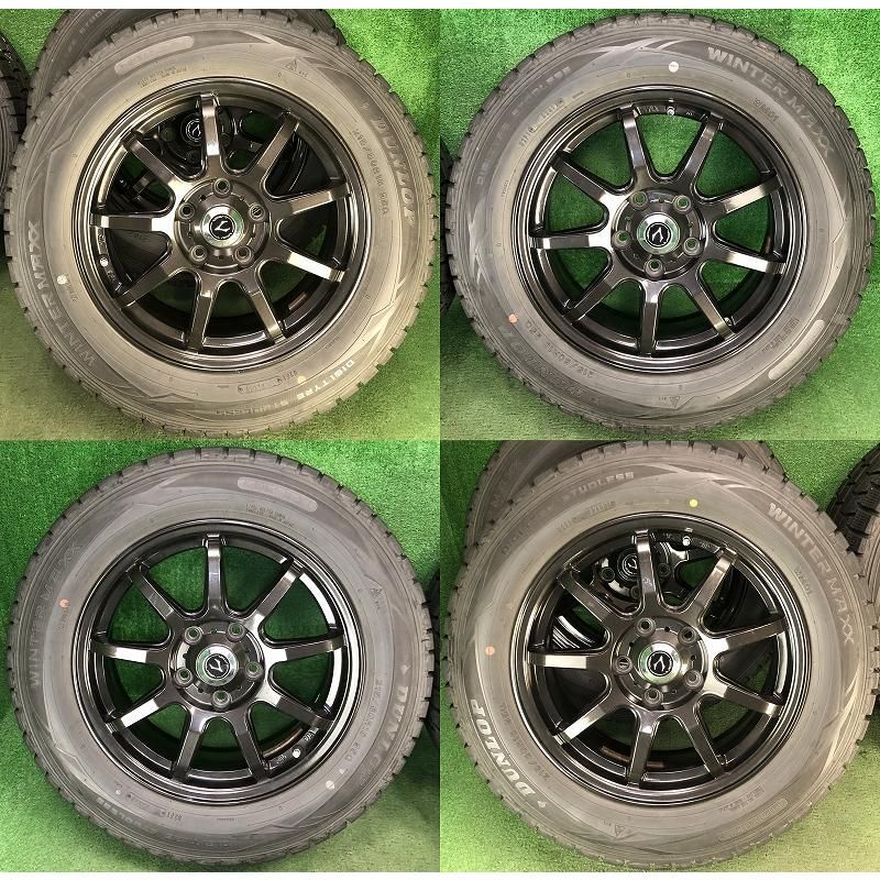 2017年製 215/60R16 95Q ダンロップ WINTER MAXX WM01 中古