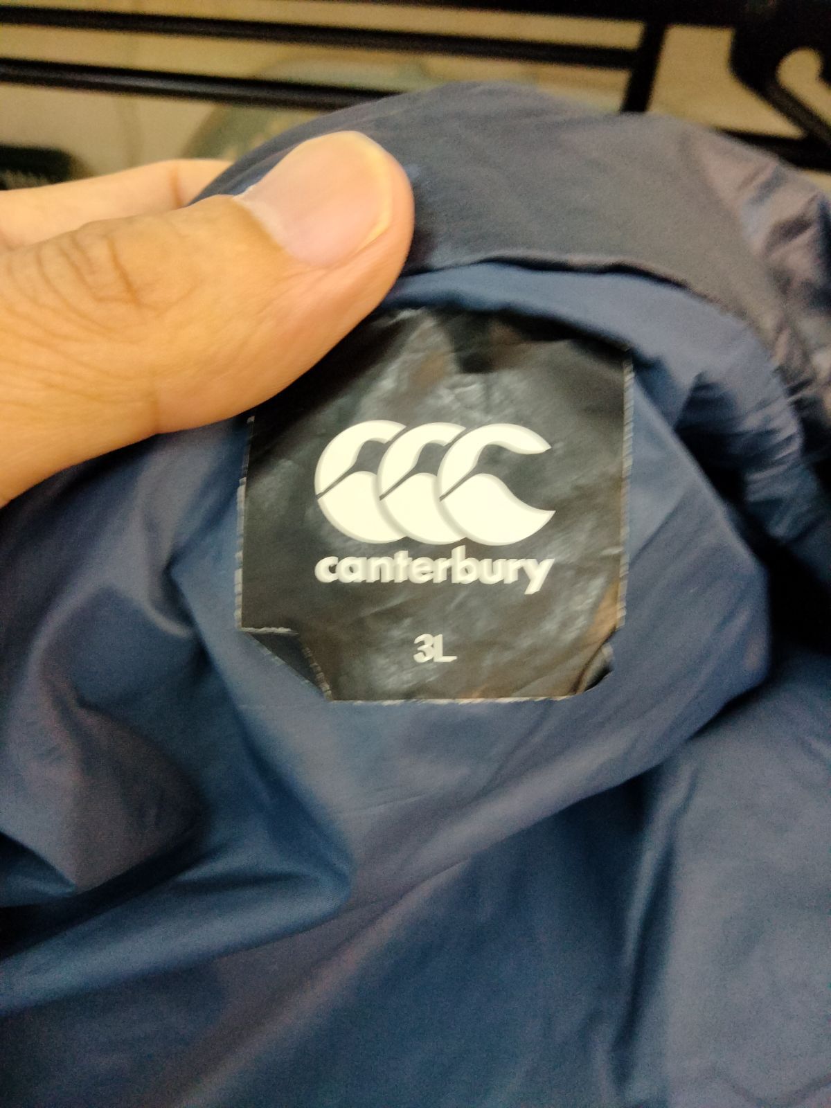 canterbury ダウン セットアップ ベスト ライトダウン ネイビー