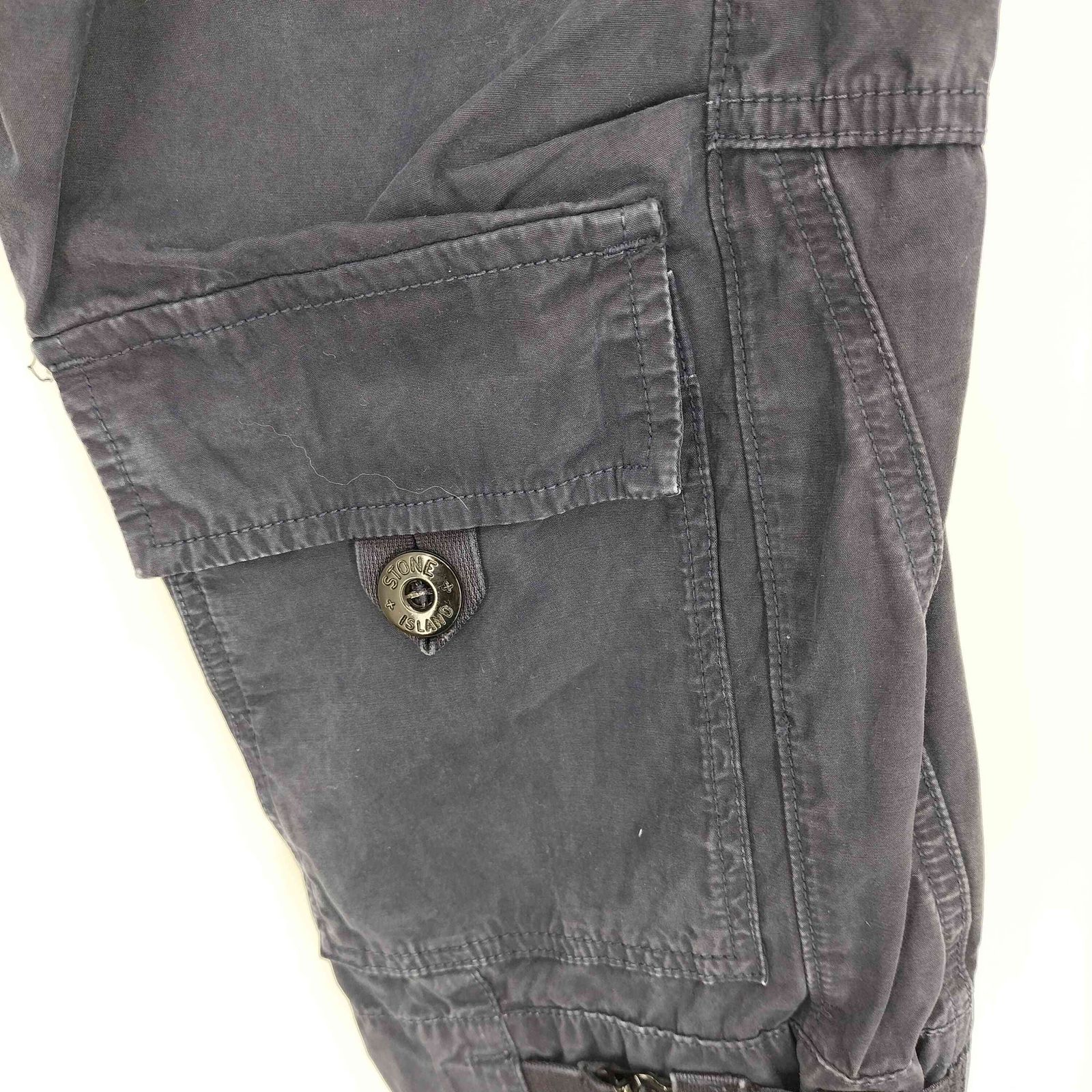 ストーンアイランド STONE ISLAND 裾ジップ クロップド カーゴパンツ