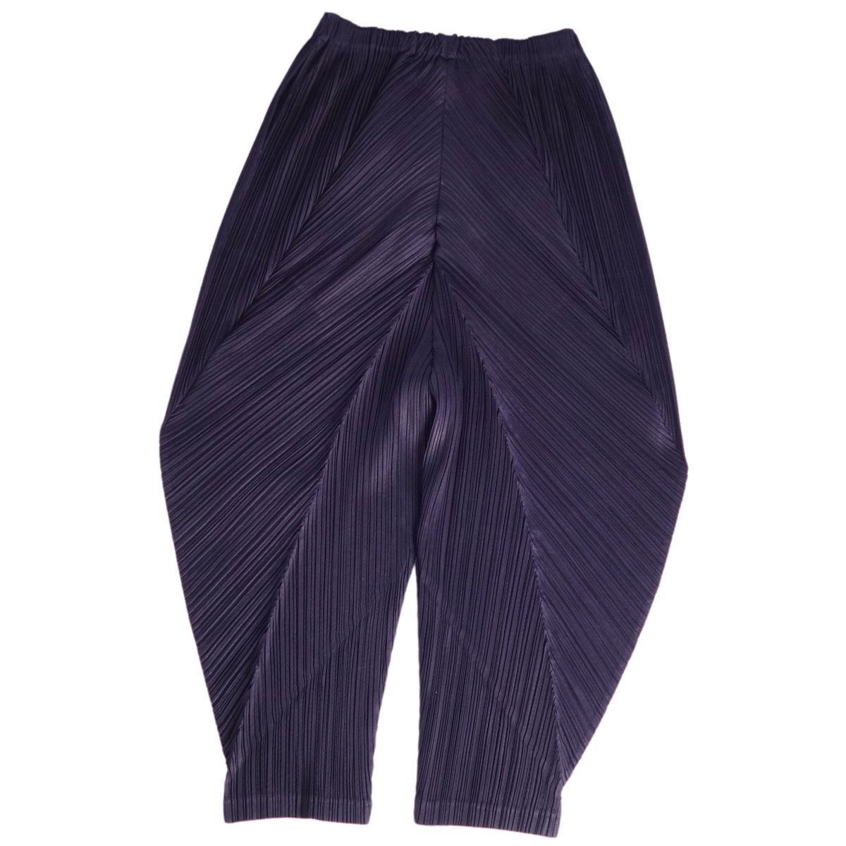 美品 コムデギャルソン 変形 ワイドパンツ サルエル ネイビー XS COMME des GARCONS - 美品 コムデギャルソン COMME des GARCONS