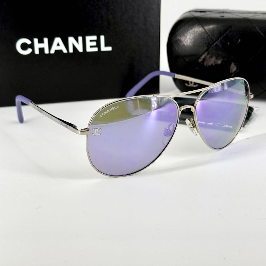 CHANELシャネル　ココマーク　サングラス　 アイウェア4189-T-Q美品 CHANELシャネル ココマーク サングラス アイウェア4189-T-Q美品 - メルカリ