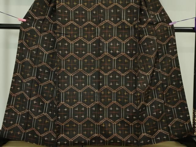 平和屋本店□極上国指定重要無形文化財 本場久米島紬 手織