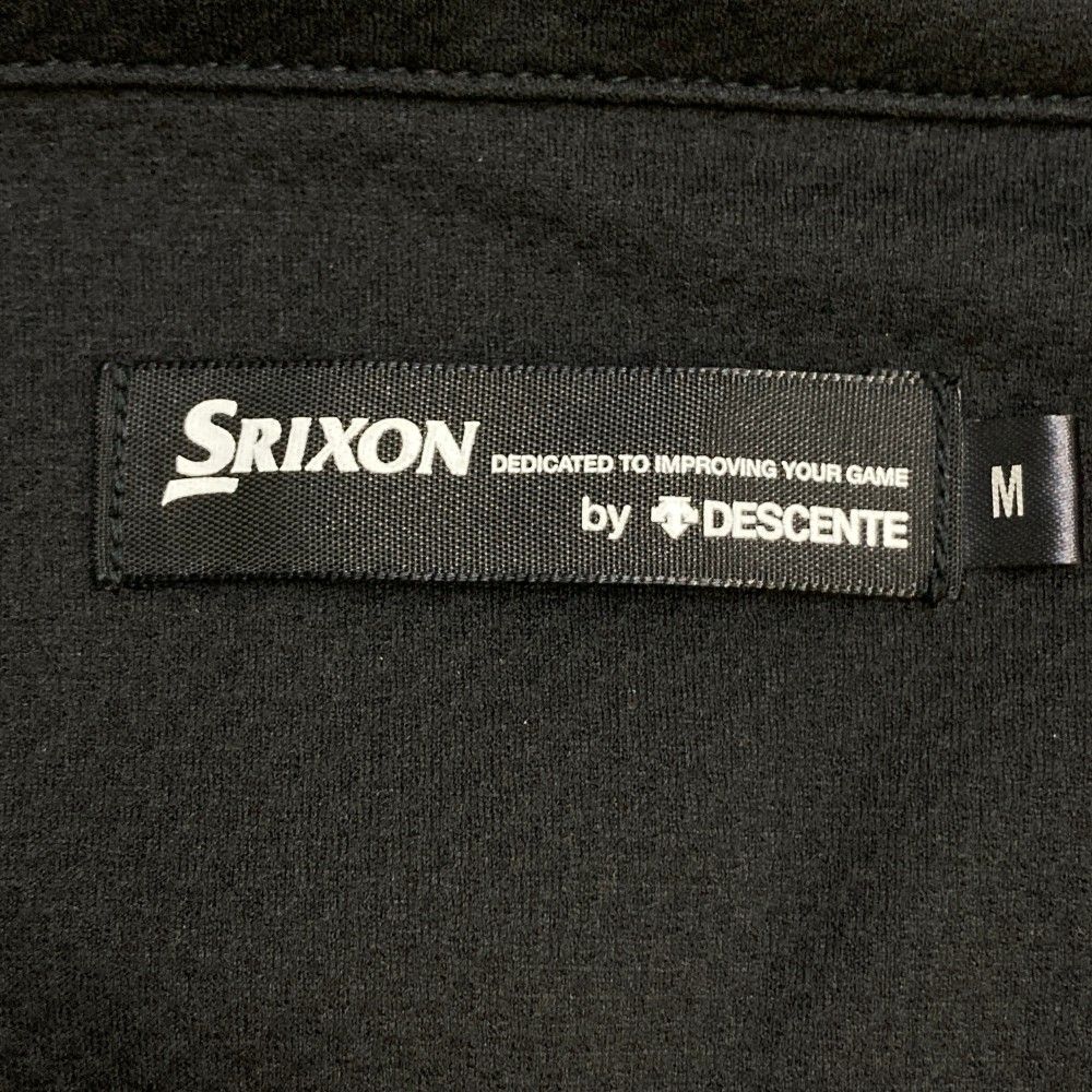 サイズ:M SRIXON スリクソン by DESCENTE ハーフジップ 長袖T サイズ:M SRIXON スリクソン by DESCENTE ハーフジップ 長袖T