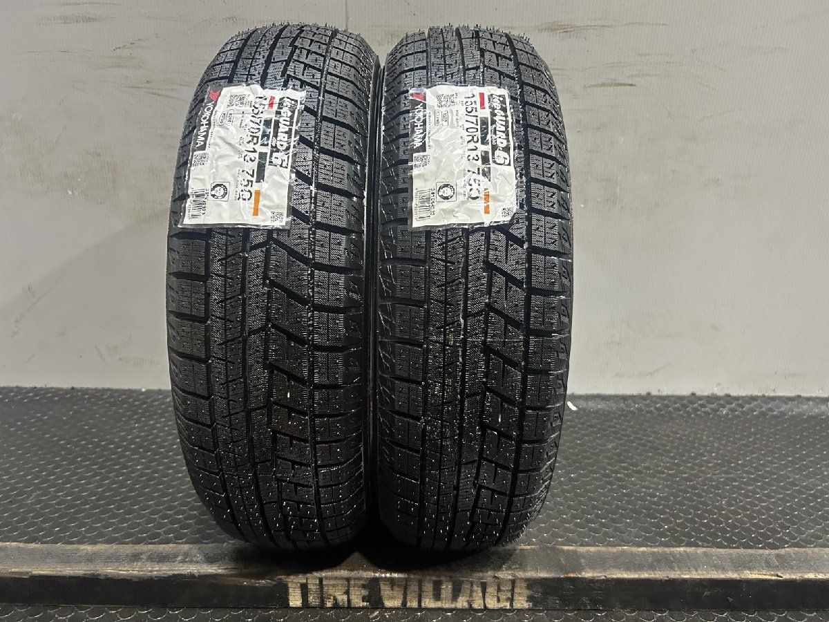 YOKOHAMA ice GUARD iG60 155 70R13 75Q 13インチ スタッドレス 2本 23年製 ミライース ピクシスエポック等 MTE004