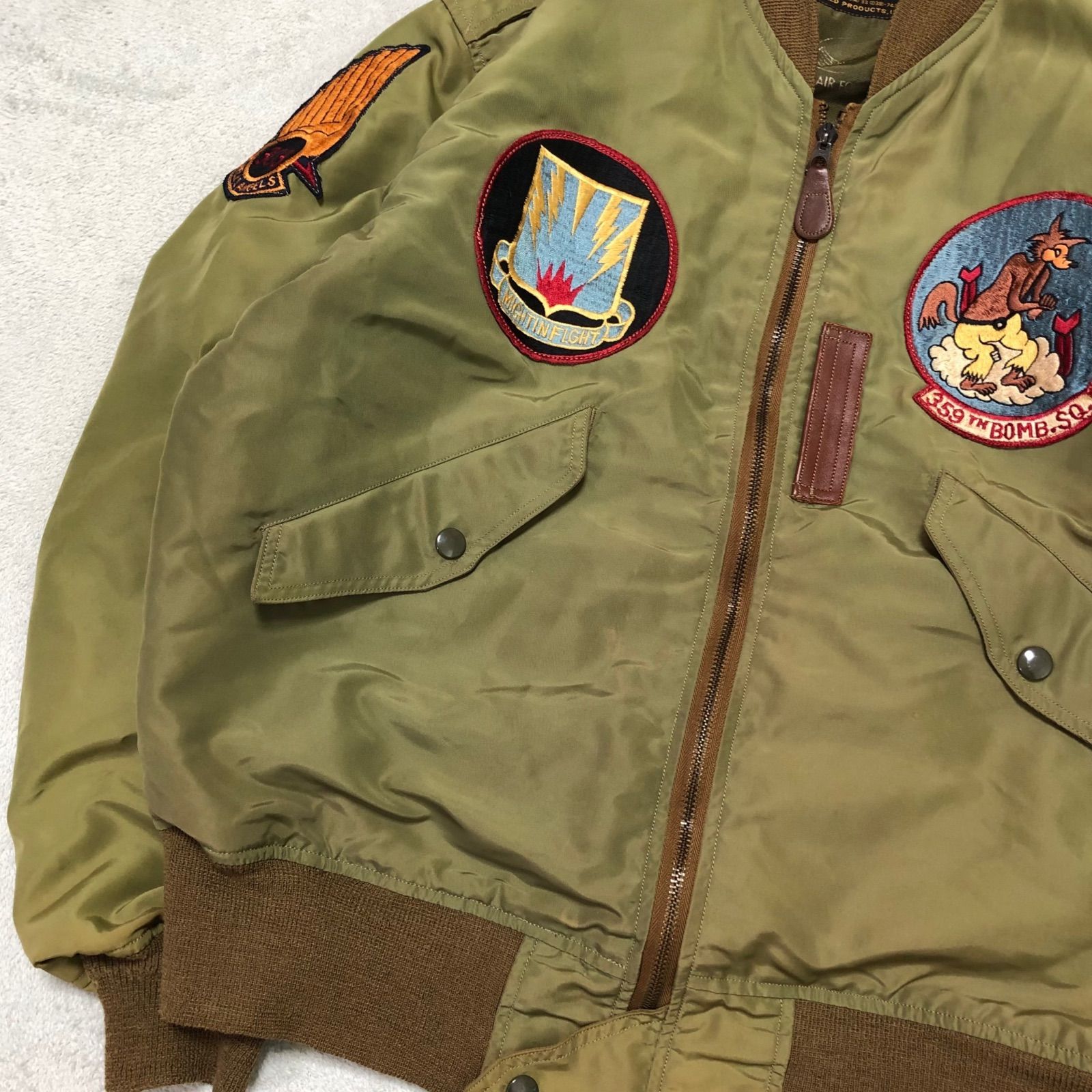 【訳あり美品】BUZZ RICKSON'S L-2 フライトジャケット M アメカジブランド,バズリクソンズ,ジャケット | ろーぐす