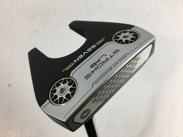 【中古ゴルフクラブ】オデッセイ STROKE LAB(ストローク ラボ) SEVEN パター 2019 オリジナルスチール パター【14日間返品OK】