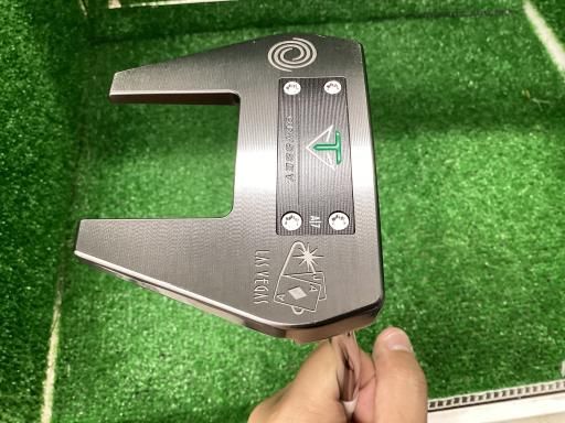 オデッセイ TOULON DESIGN LAS VEGAS 2019 34インチ パター PT スチール フレックスその他 メンズ 男性用 右利き 右用 Bランク ゴルフクラブ