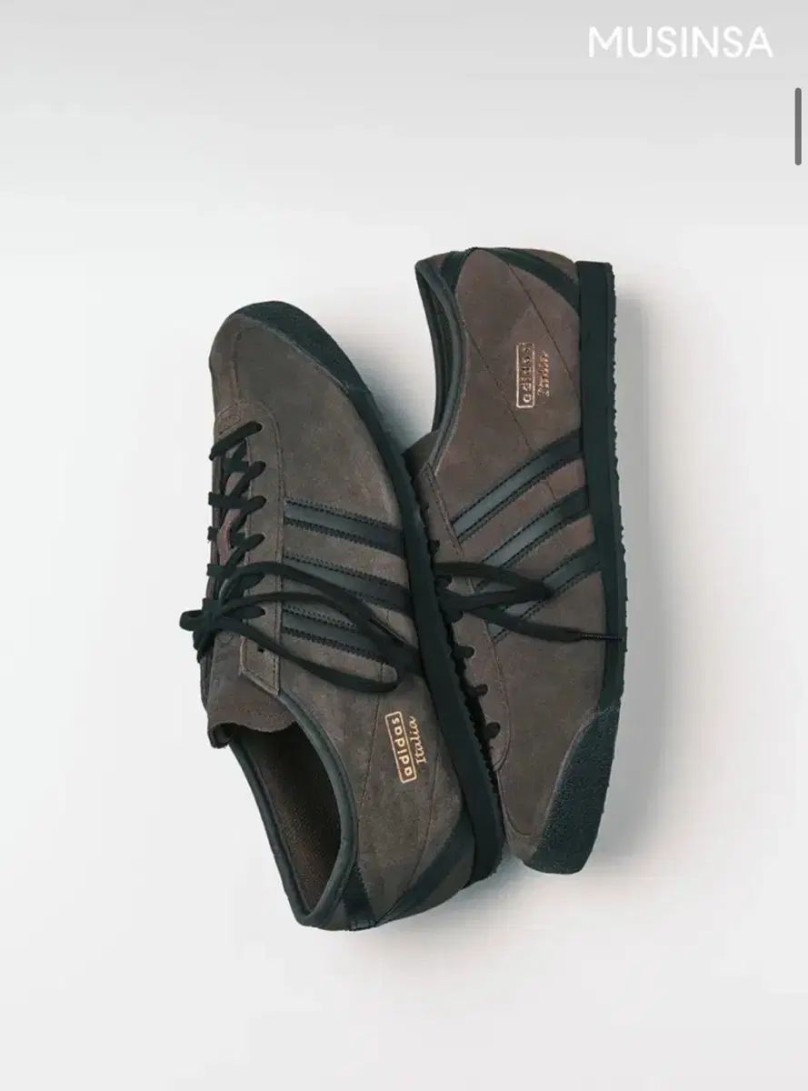 アディダス 靴 イタリア 70s - ダークブラウン ブラック