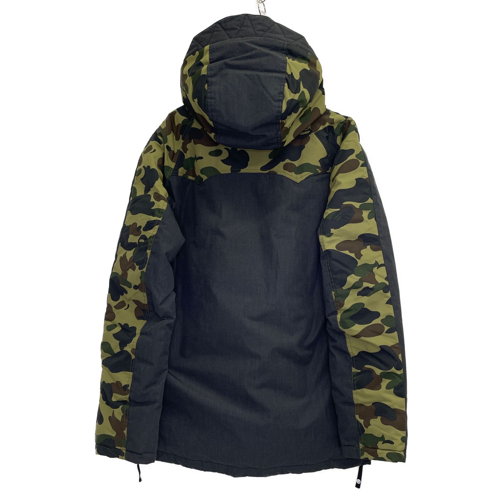 エイプ　ダウン　XL AAPE BY A BATHING APE(エーエイプバイアベイシングエイプ