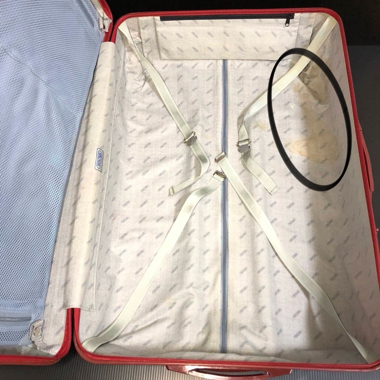 【RIMOWA】サルサ　104L（レッド・キャリーケース・USED品） リモワ RIMOWA サルサ レッド2輪 廃盤 軽量104L キャリーケース