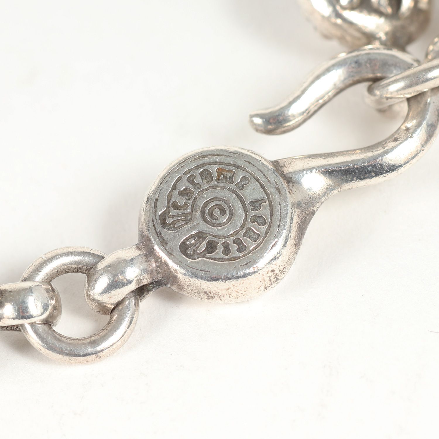 CHROME HEARTS クロムハーツ ブレスレット タイニーCHクロス付き 