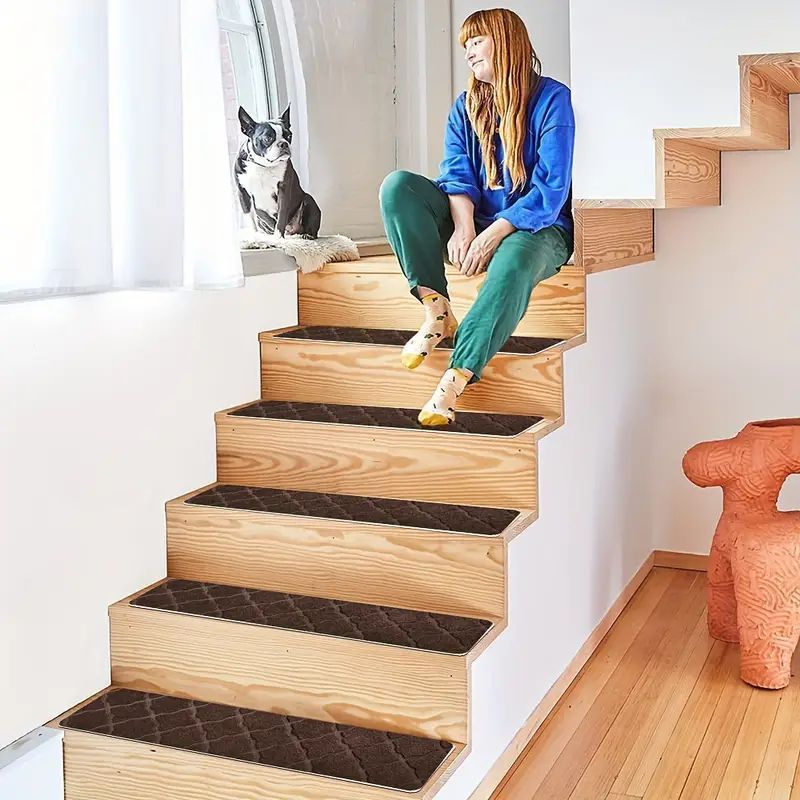 階段マット 滑り止めマット 転倒防止 マット 長方形 階段 廊下 玄関