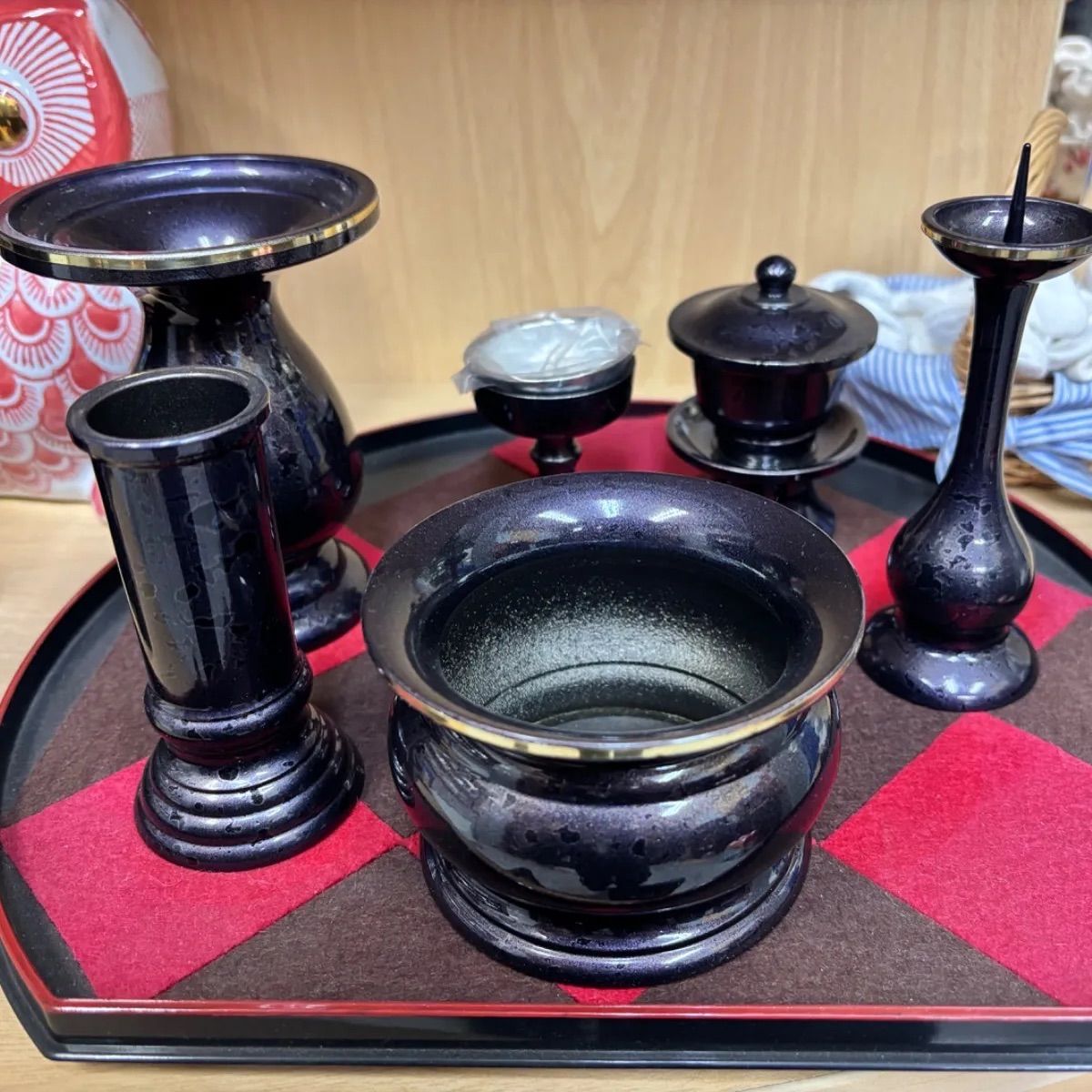 上ダルマ 6具足 ブルー