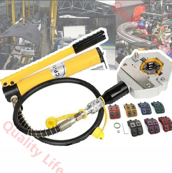 Cホース圧着キット 7つのダイを備えた空調修理ツール