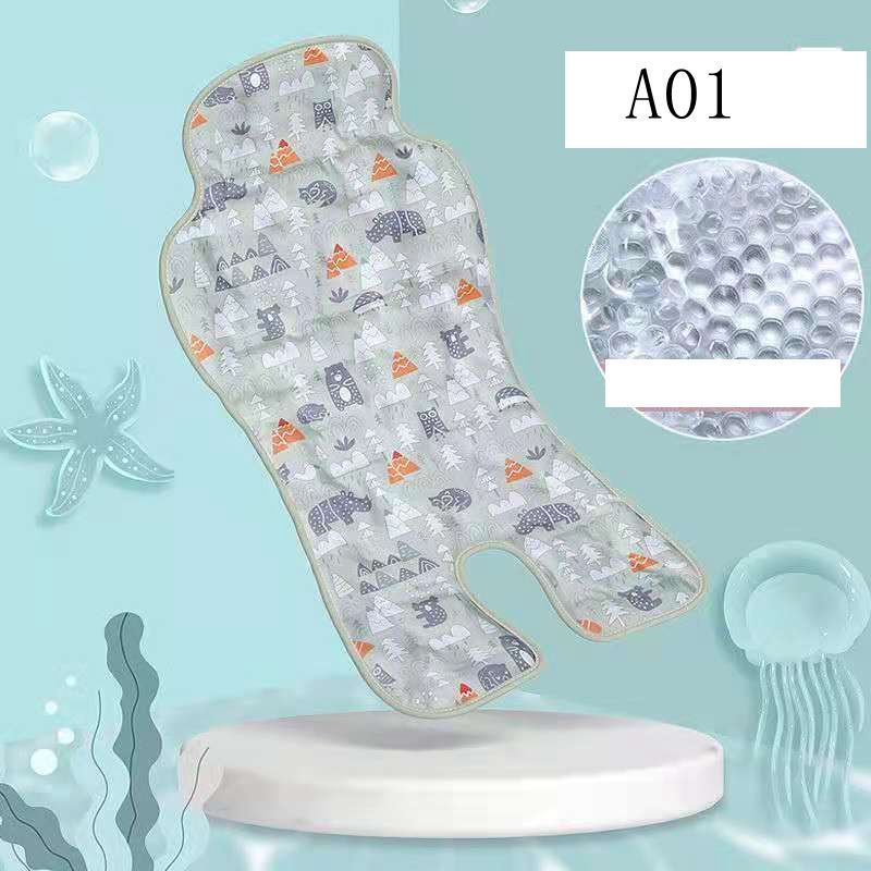 ベビーカー 保冷 シート ジェル ベビーカーシート 暑さ対策 ひんやりシート 冷感ジェル ジェルビーズ ベビーカーマット 夏 接触冷感 ジェルビーズ 接触冷感シート ベッドシート新型保冷 猛