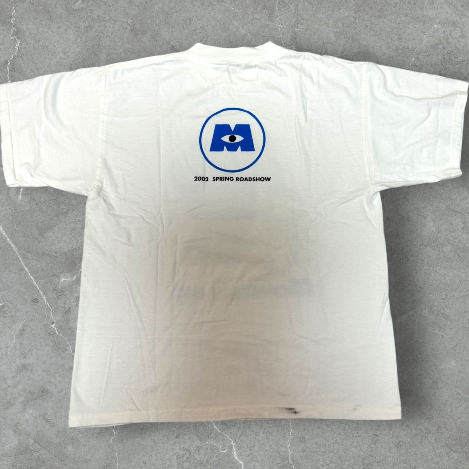 00s MONSTERS INC Tシャツ モンスターズインク XLサイズ Disney 