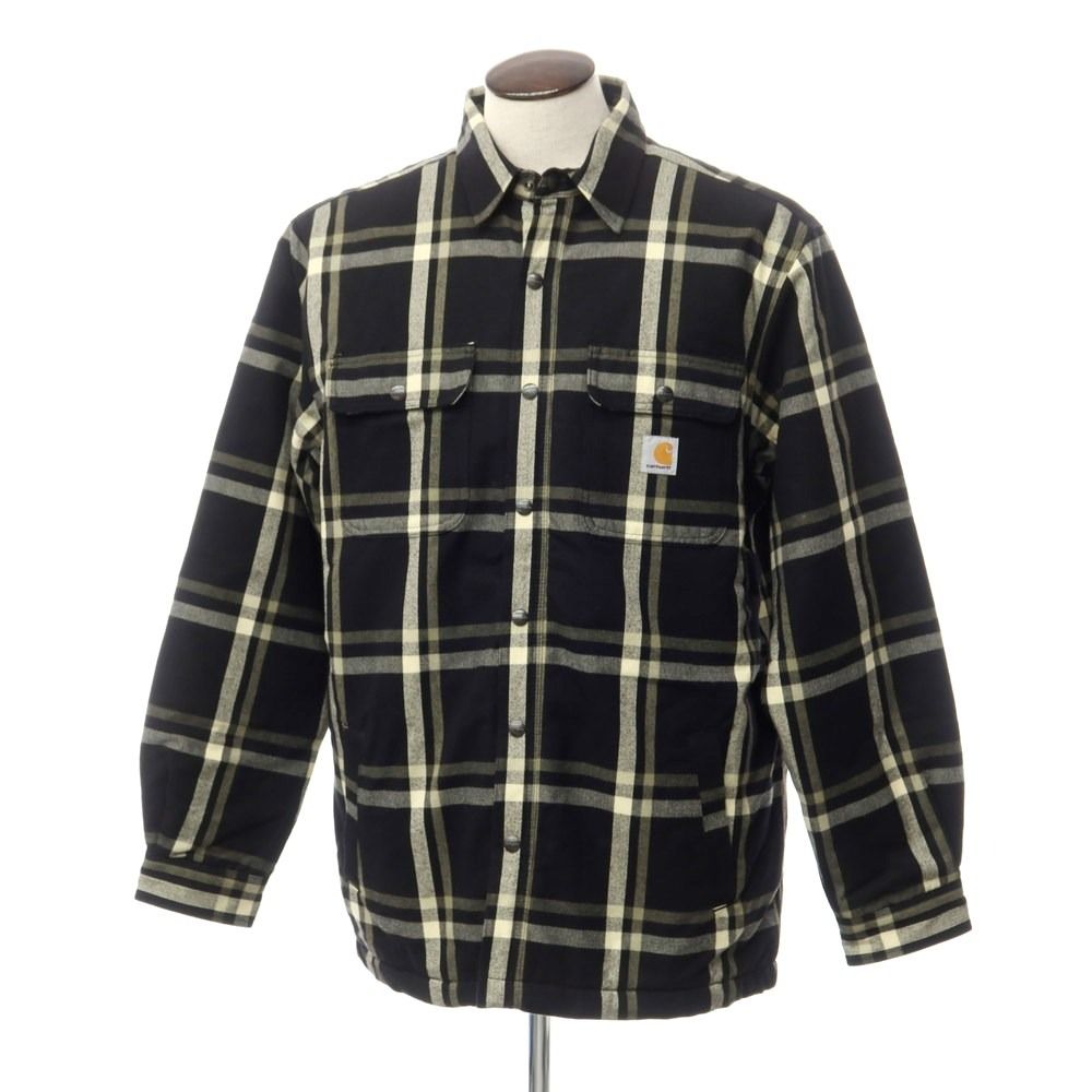 中古】カーハート Carhartt コットン チェック 内ボア ワーク