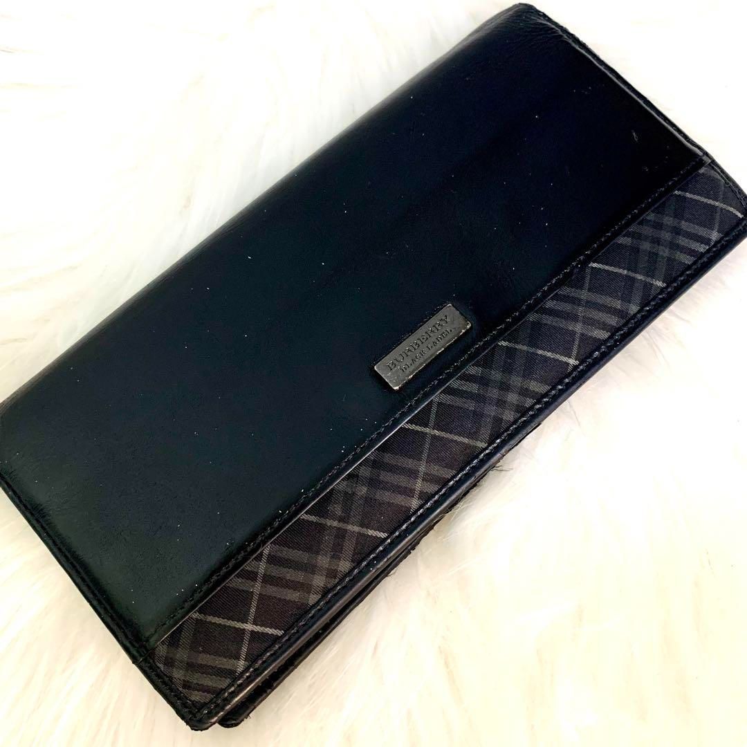 本日特価 バーバリー 【BURBERRY - Burberry BLACK 黒- LABEL 