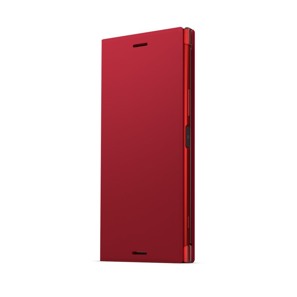 ソニー純正 Xperia XZ Premium SO-04J ケース|カバー 手帳型 スタンド機能付きスタイルカバースタンド Style Cover Stand ロッソ エクスペリア XZ スマホケース SCSG10JP|R