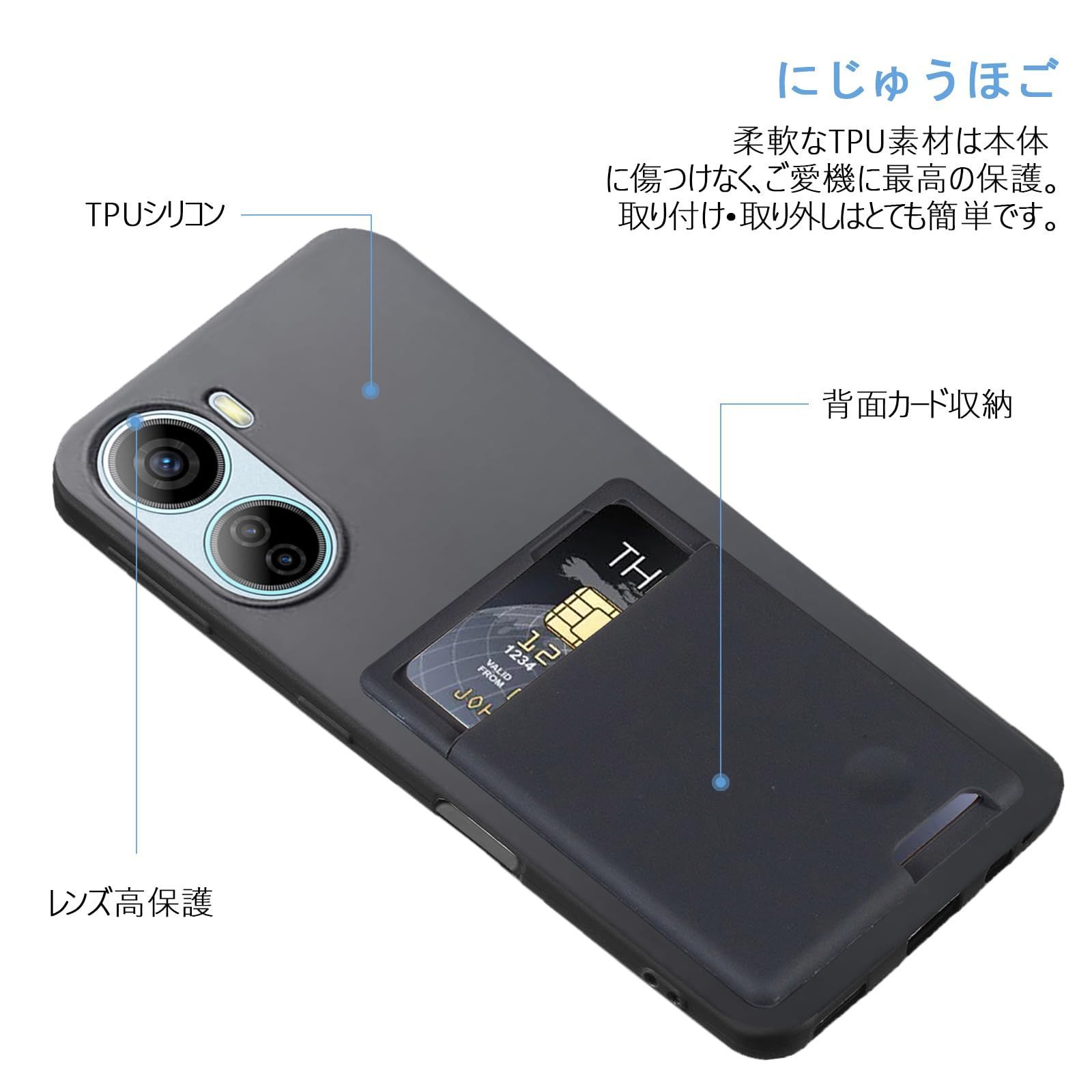 特売】【 Agaiy 】ZTE Libero 5G IV 対応 ケース 背面カード収納 特売】【 Agaiy 】ZTE Libero 5G IV 対応 ケース 背面カード収納