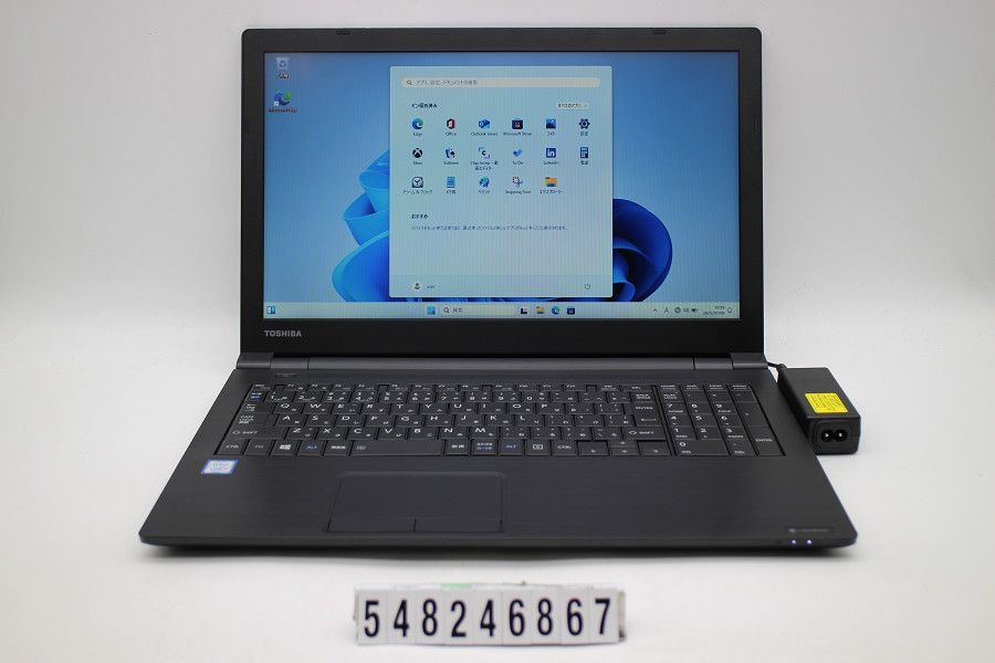 dynabook dynabook B65/DN Core i3 8130U 2.2GHz/8GB/256GB(SSD)/DVD/15.6W/FWXGA(1366x768)/Win11 【548246867】