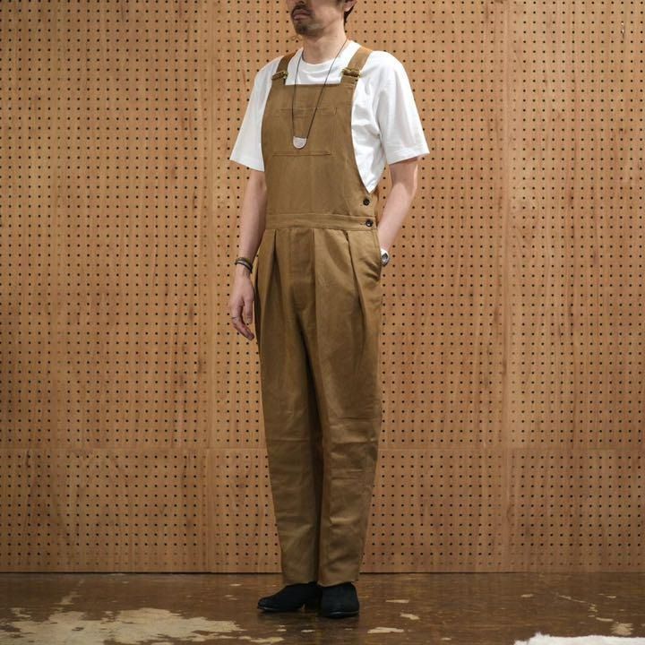 NEAT｜ニート C|L OXFORD OVERALL コットン リネン オーバーオール