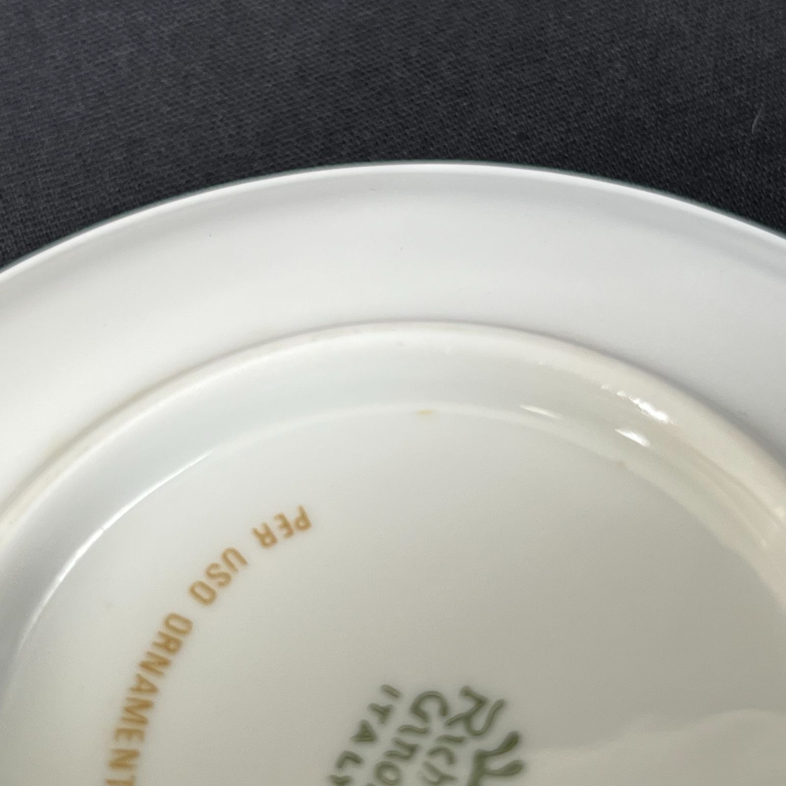 希少 Ginori ジノリ Gio Ponti ジオ ポンティ 秋 プレート 1307 RICHARD GINORI リチャードジノリ GIO PONTI ジオポンティ