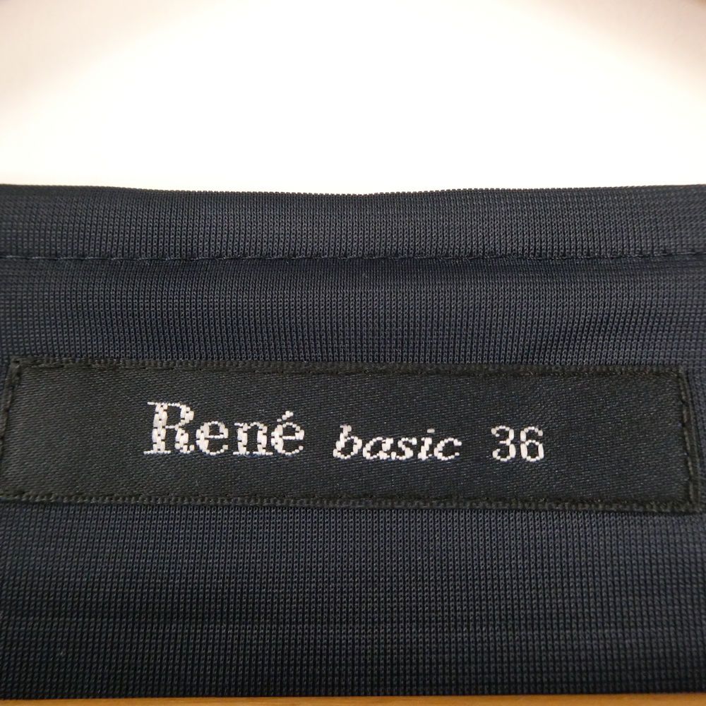 未使用 Rene ルネ 5037320 チュニック 36 M トリアセテート ポリエステル カットソー 七分袖 レディース AK380A28 未使用 Rene ルネ 5037320 チュニック 36 M トリアセテート