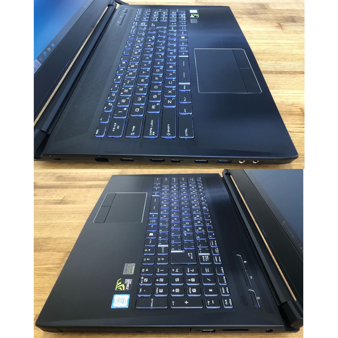 ガレリア ゲーミングノートパソコン GKF1060GF 第7世代Core i7-7700HQ  