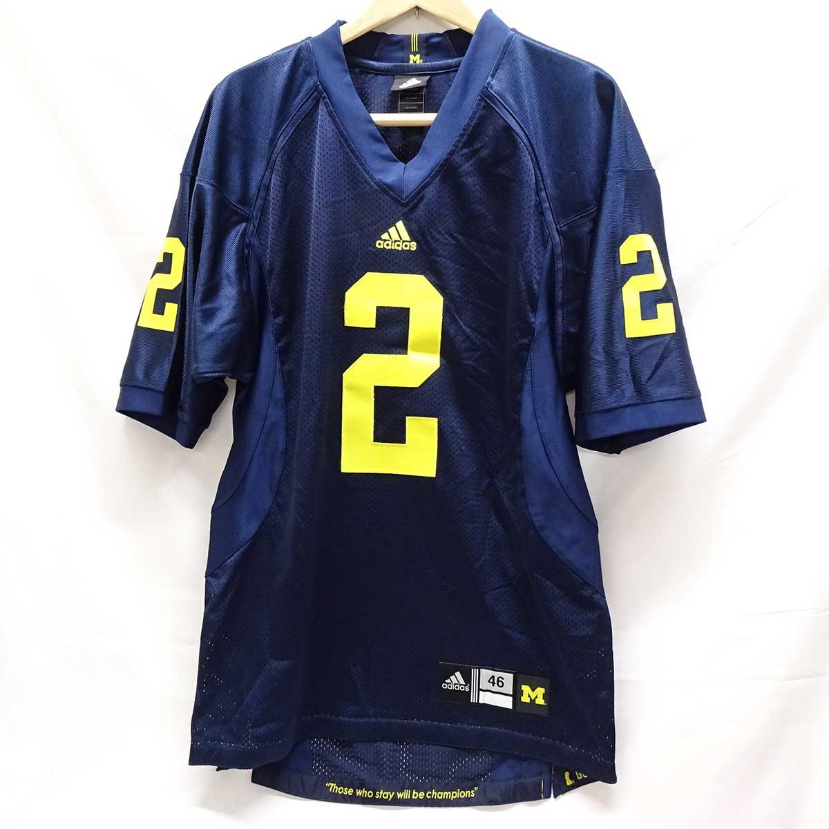 美品希少 ナイキ ミシガン大学 アメフト カレッジユニフォーム NIKE NCAA ミシガン大 オーセンティックジャージ #4