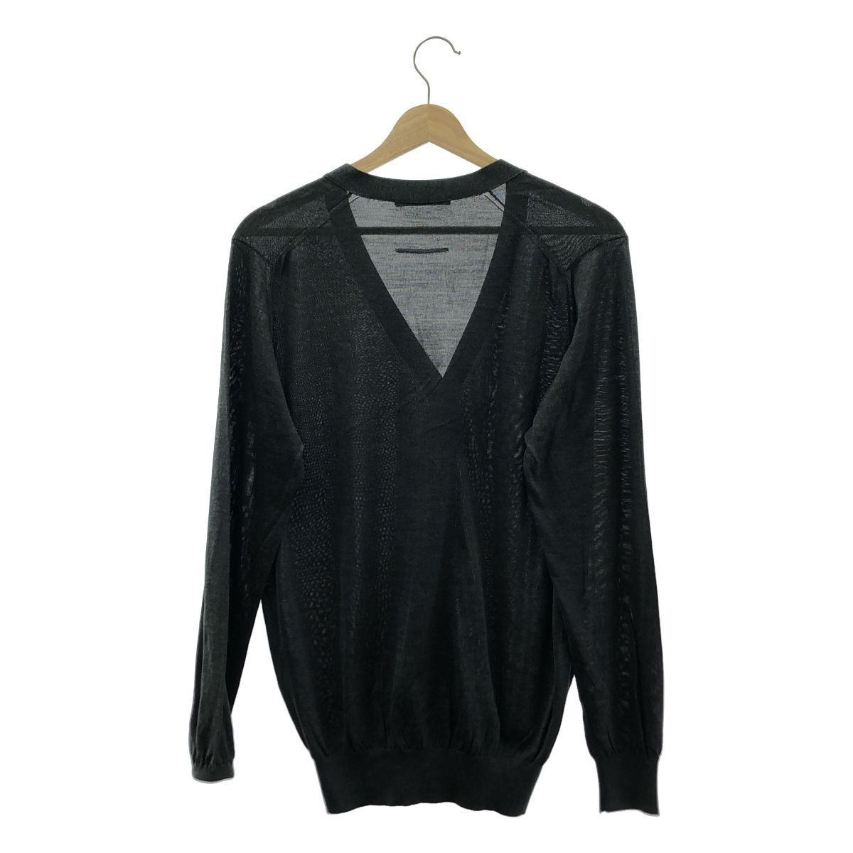 美品】 SLOANE / スローン | 18G天竺 シルク Vネック カーディガン | 3
