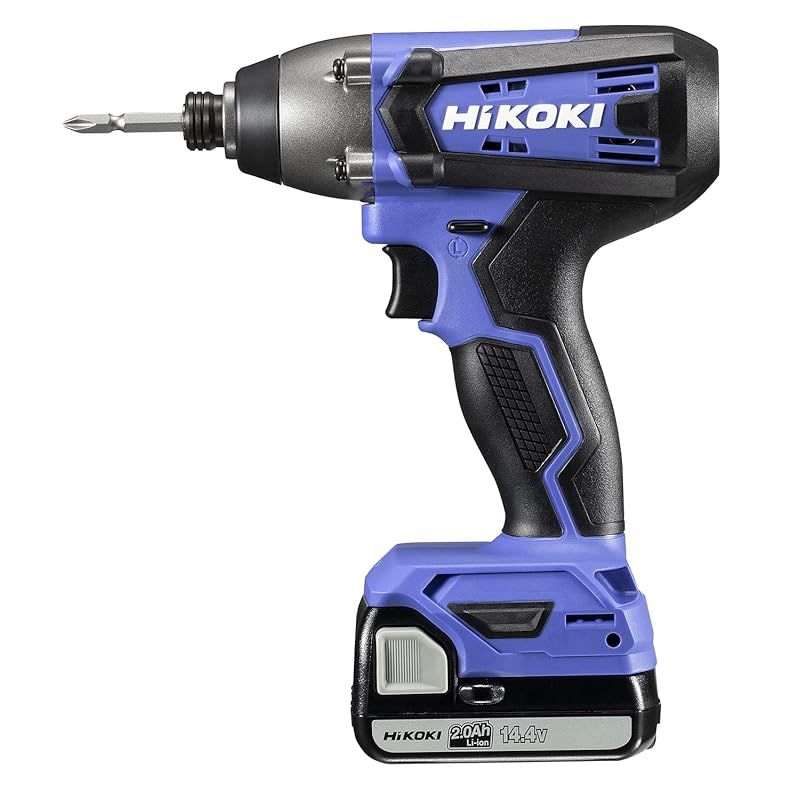 HiKOKI ハイコーキ 14.4V インパクトドライバー FWH14DF 2.0Ahバッテリー1個 充電器 ケース付 FWH14DF BG 1
