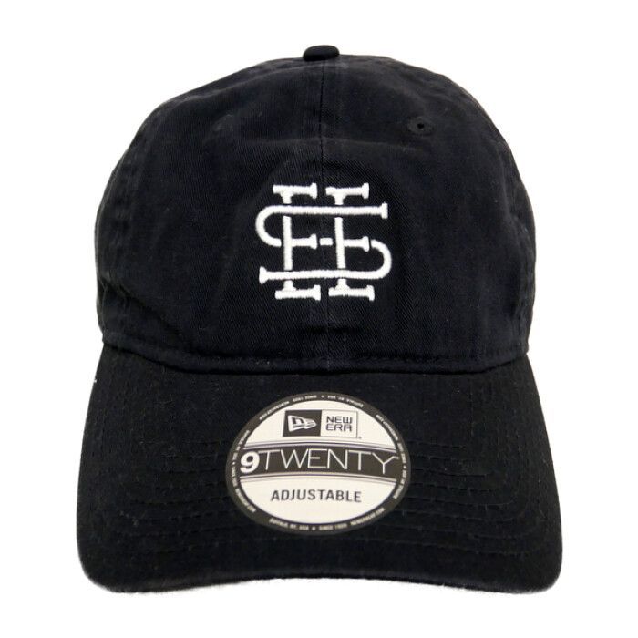 SEE SEE×NEW ERA 9TWENTY 920CS CAP 黒 新品SEESEE ニューエラ9twenty BLACK WHITE キャップ